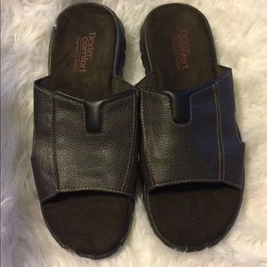 ⭐️2 for $20⭐️NEW Dexter memory foam mens Slides 10